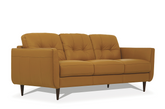 Radwan Camel Leather Sofa Half Price Furniture