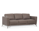 Malaga Taupe Leather Sofa Half Price Furniture