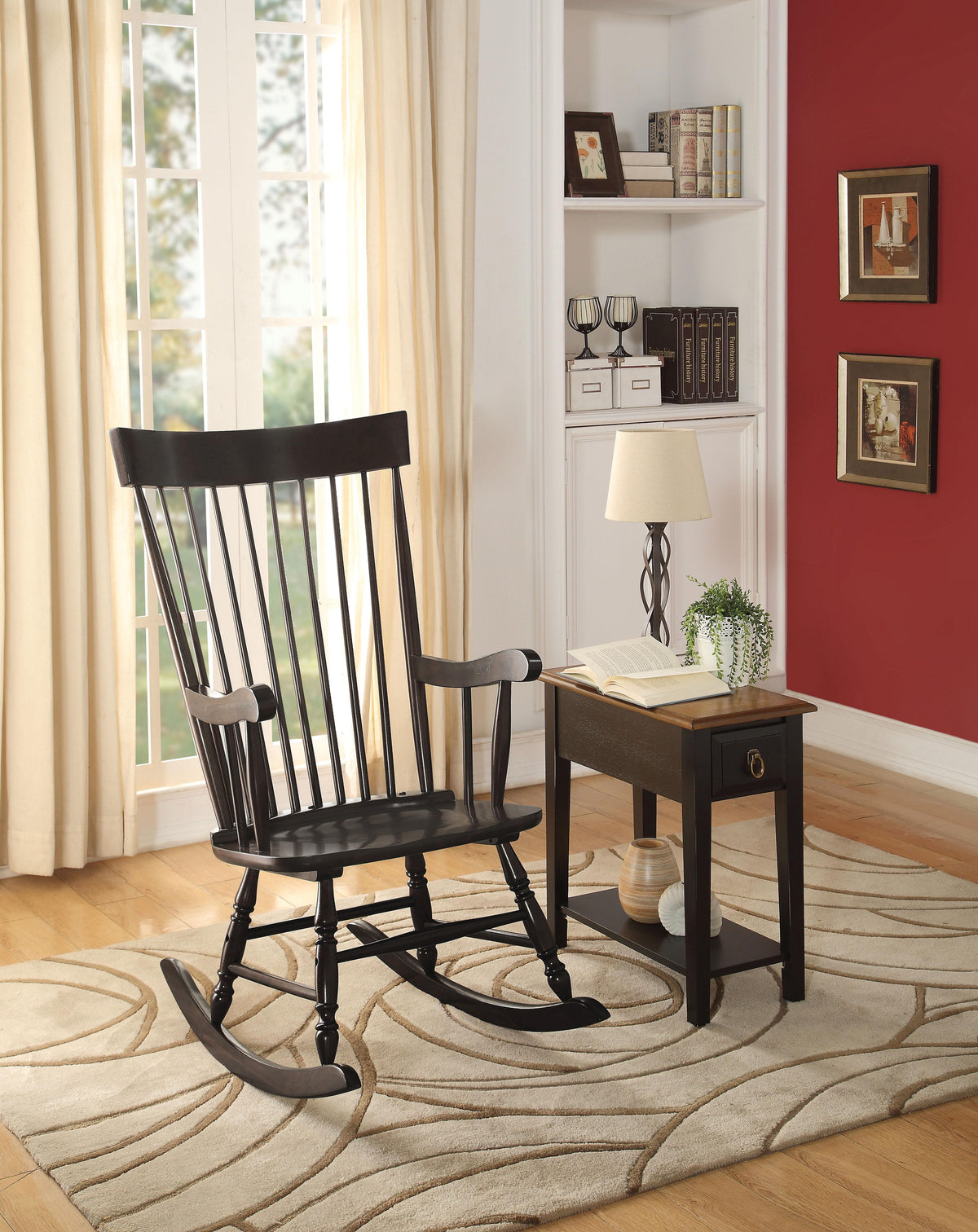 Arlo Black Rocking Chair  Half Price Furniture