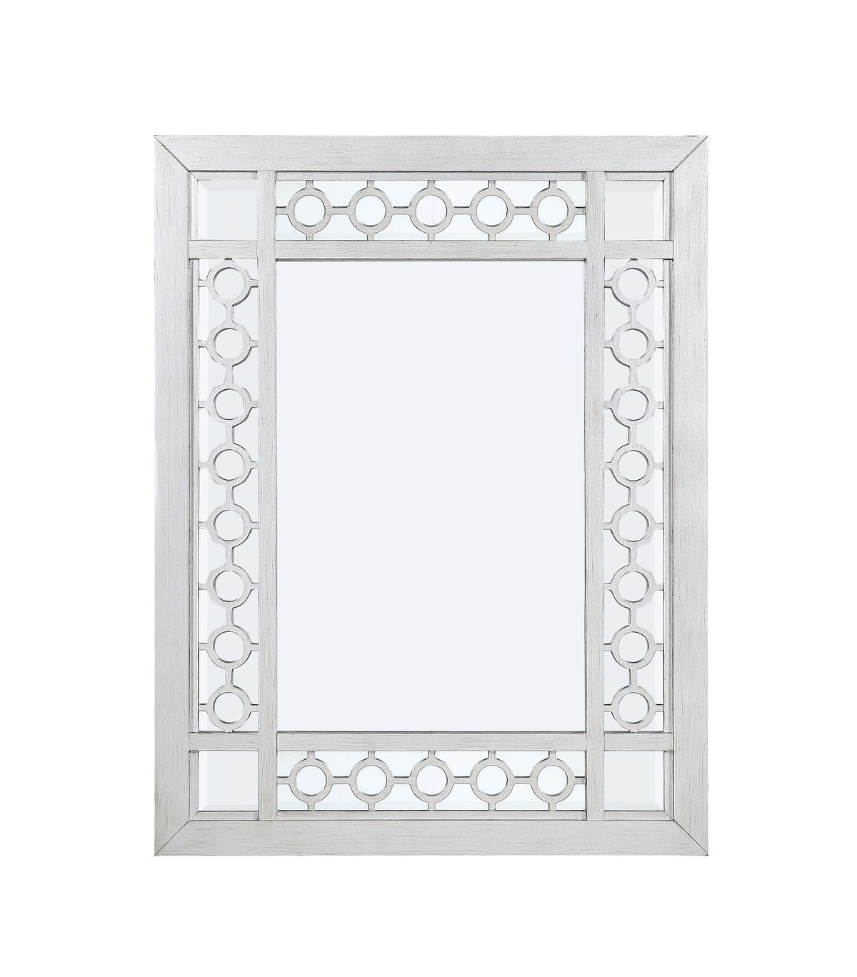 Varian Mirrored & Antique Platinum Mirror  Half Price Furniture