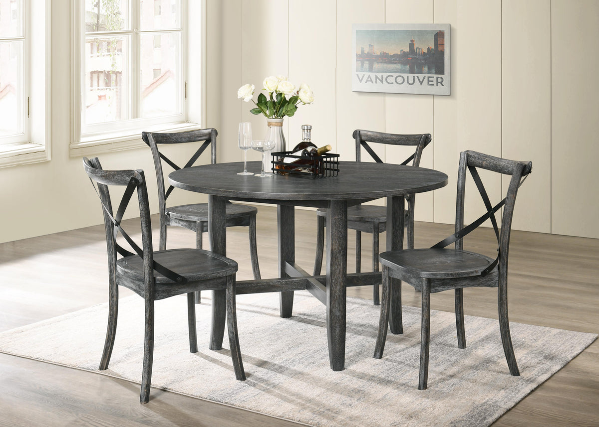 Kendric Rustic Gray Dining Table  Half Price Furniture