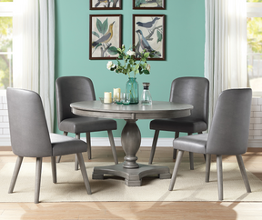 Waylon Gray Oak Dining Table - Dining Table - Half Price Furniture