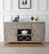 Rocky Gray Oak Server Half Price Furniture