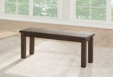 Nabirye Dark Oak Bench Half Price Furniture