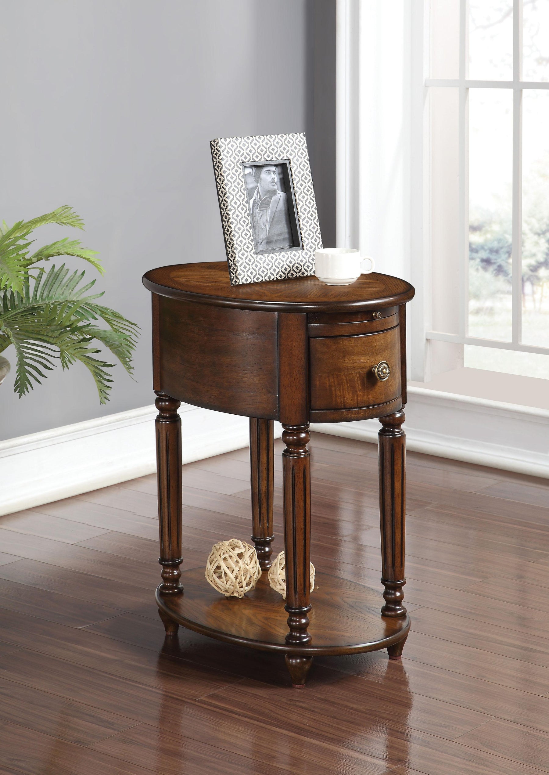 Peniel Dark Oak Side Table Half Price Furniture