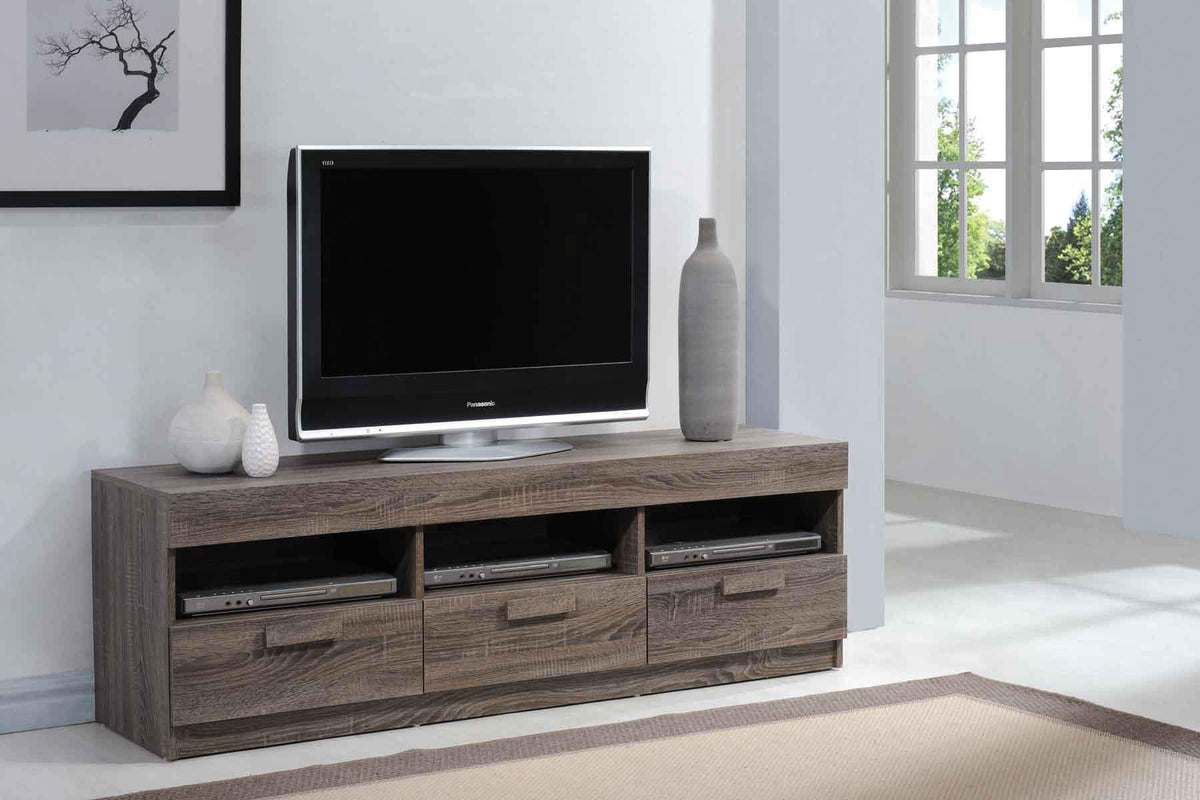 Alvin Rustic Oak TV Stand  Half Price Furniture