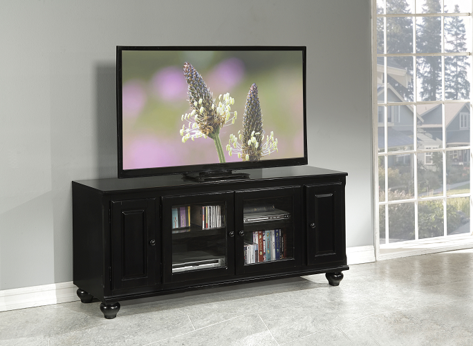 Ferla Black TV Stand  Half Price Furniture