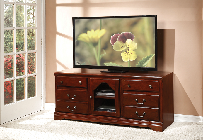 Hercules Cherry TV Stand  Half Price Furniture