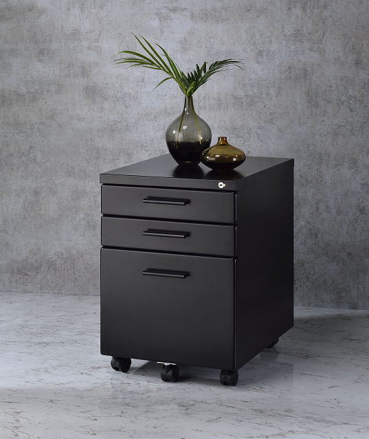 Peden Black File Cabinet Half Price Furniture