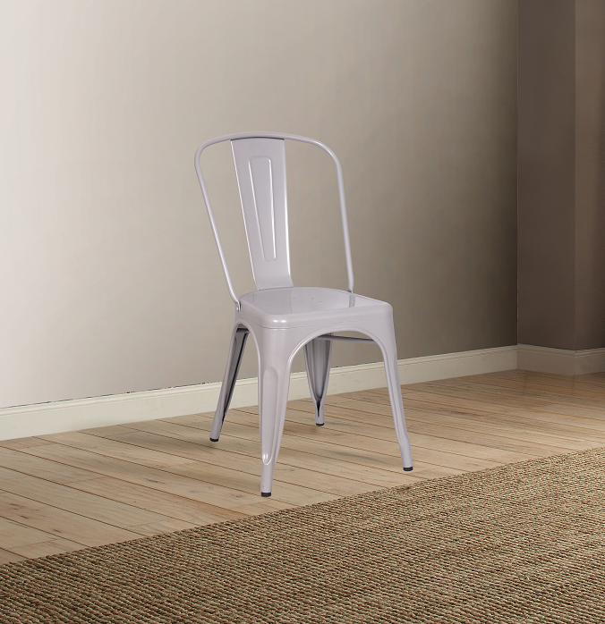 Jakia Silver Side Chair  Half Price Furniture