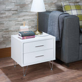 Deoss White Accent Table  Half Price Furniture