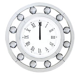 Boffa Mirrored Wall Clock Half Price Furniture