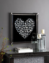 Talisha Mirrored Wall Art  Half Price Furniture