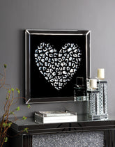 Talisha Mirrored Wall Art Half Price Furniture