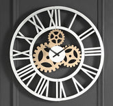 Acilia Mirrored Wall Clock  Half Price Furniture