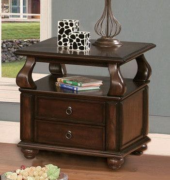 Acme Amado End Table in Espresso 80012 Half Price Furniture