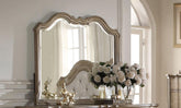 Acme Chelmsford Landscape Mirror in Antique Taupe 26054  Half Price Furniture