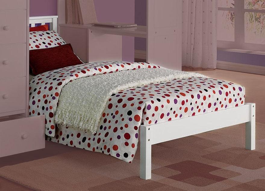 Acme Freya Twin Bed in White 37152  Half Price Furniture