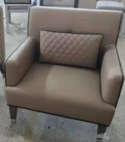 Acme Furniture House Beatrice Accent Chair in Cream 58818  Half Price Furniture