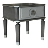 Acme Furniture House Beatrice End Table in Charcoal 88817 Half Price Furniture