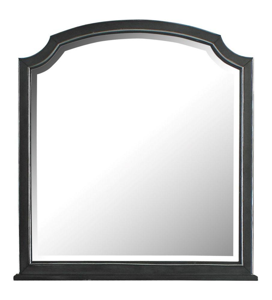 Acme Furniture House Beatrice Mirror in Light Gray 28814 Half Price Furniture