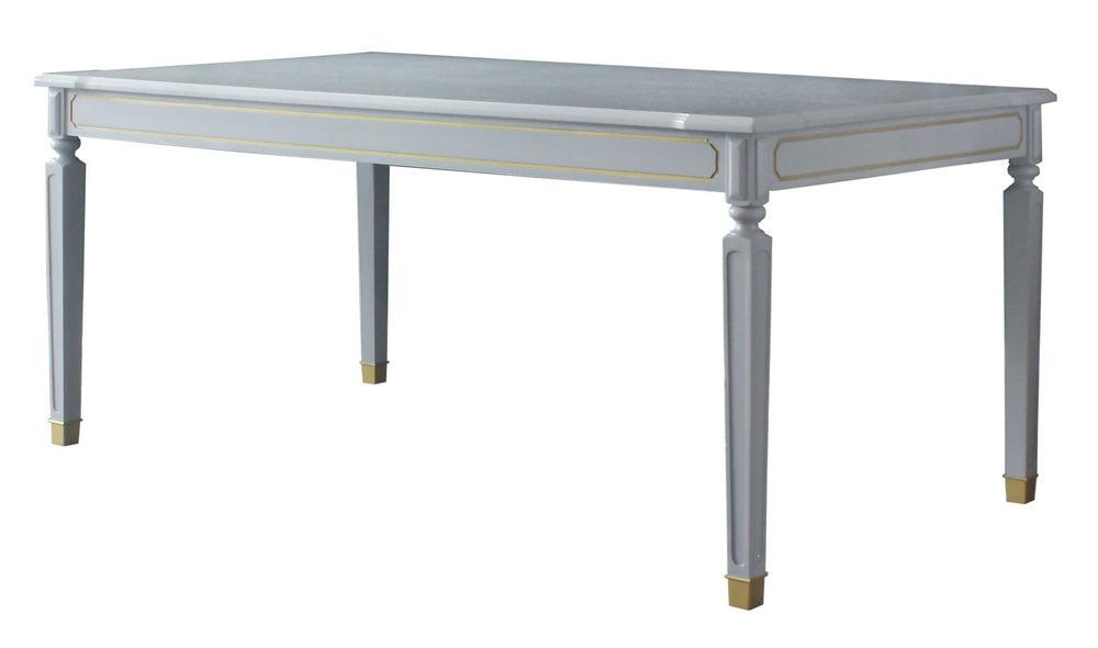 Acme Furniture House Marchese Dining Table in Pearl Gray 68860 Half Price Furniture