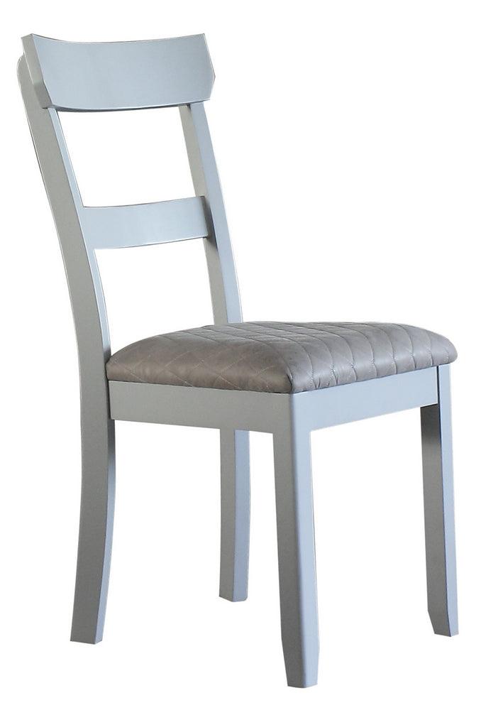 Acme Furniture House Marchese Side Chair in Pearl Gray (Set of 2) 68862  Half Price Furniture