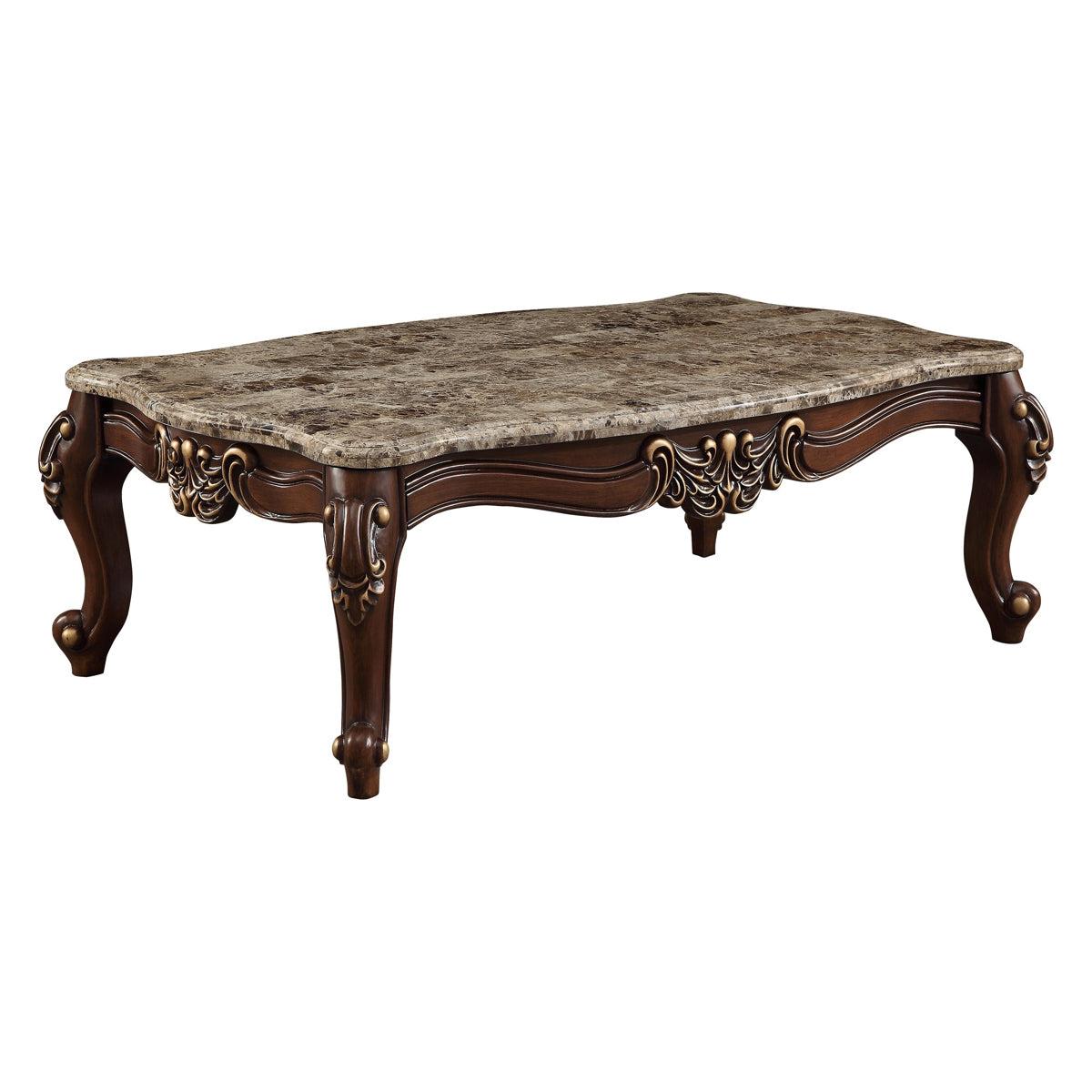 Acme Furniture Mehadi Coffee Table in Walnut 81695  Half Price Furniture