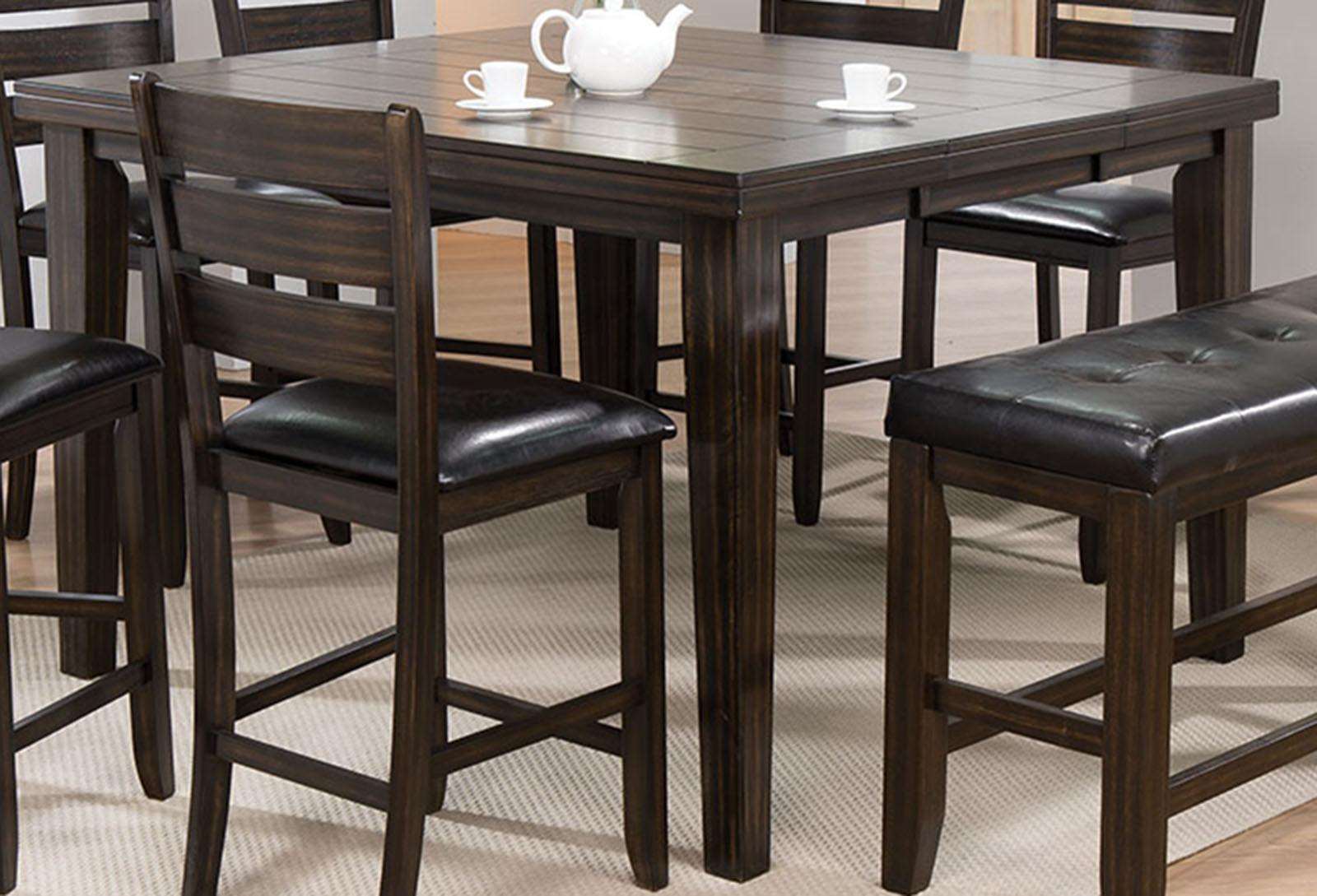 Acme Furniture Urbana Counter Height Table in Espresso 74630 Half Price Furniture