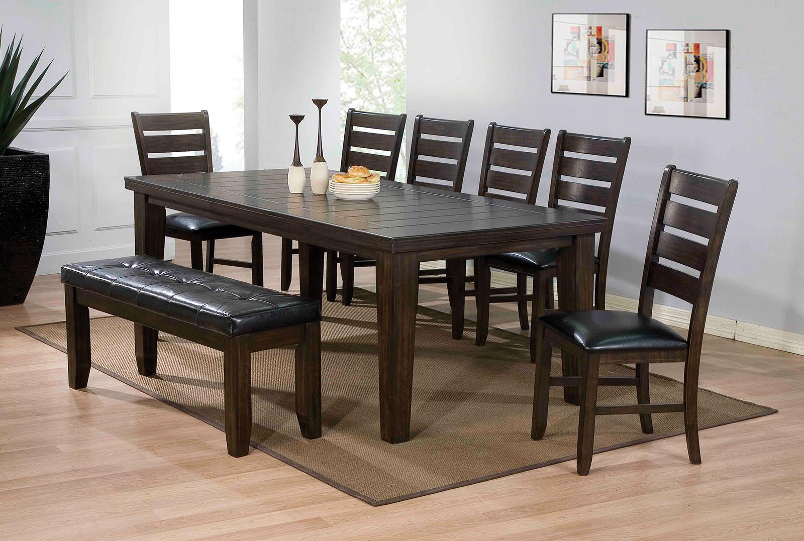 Acme Furniture Urbana Rectangular Dining Table in Espresso 74620 Half Price Furniture