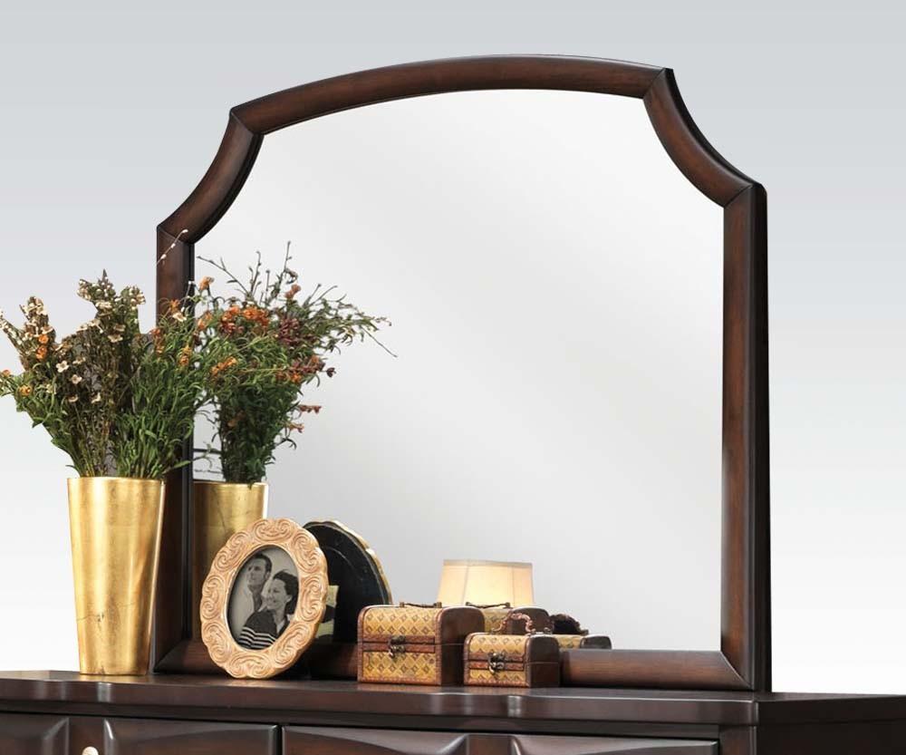 Acme Lancaster Landscape Mirror in Espresso 24574  Half Price Furniture