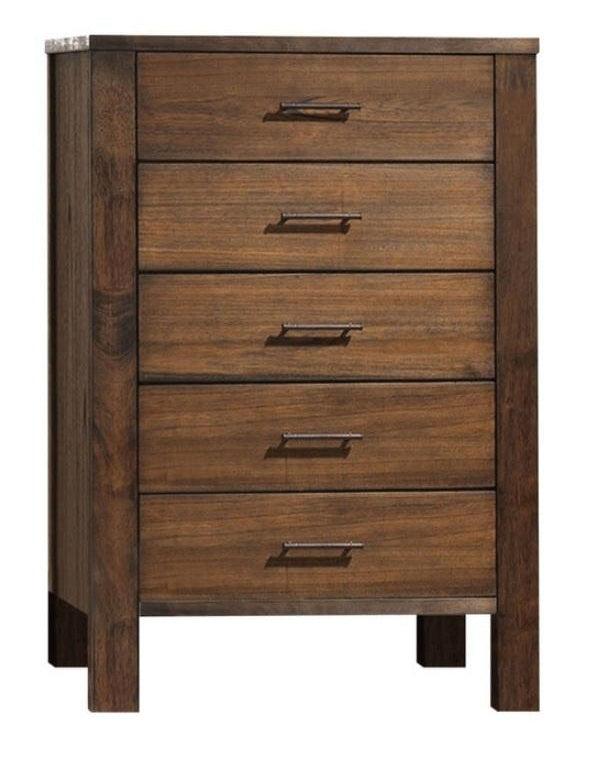 Acme Merrilee 5-Drawer Chest in Oak 21686  Half Price Furniture