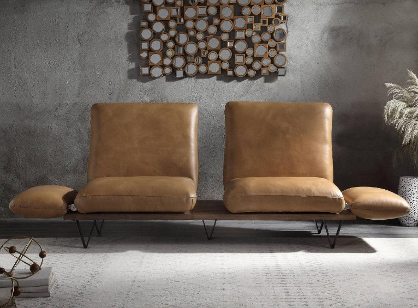 Acme Narech Sofa in Nutmeg 55065  Half Price Furniture