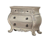 Acme Ragenardus Nightstand in Antique White 27013 Half Price Furniture