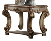 Acme Vendome End Table in Gold Patina 83121 Half Price Furniture