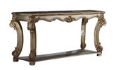 Acme Vendome Sofa Table in Gold Patina 83002 Half Price Furniture