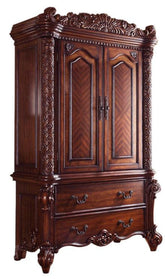 Acme Vendome Traditional TV Armoire in Cherry 22007 Half Price Furniture