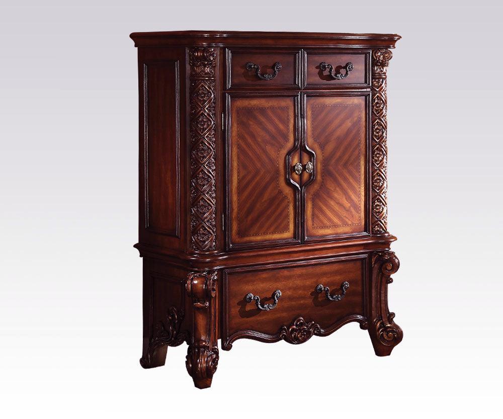 Acme Vendome Traditional Drawer Chest in Cherry 22006 CLOSEOUT  Half Price Furniture