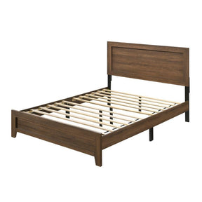 Miquell - Queen Bed - Brown, Light - 84" - Half Price Furniture