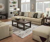 Vassenia 2-Tone Latte Chenille Modular - RF Sofa Half Price Furniture