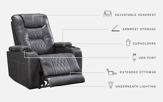 Composer Power Recliner - Half Price Furniture