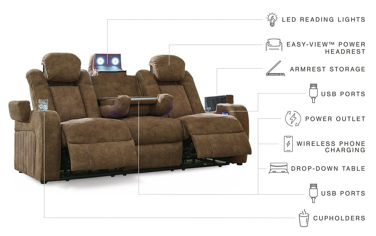 Wolfridge Power Reclining Sofa - Half Price Furniture