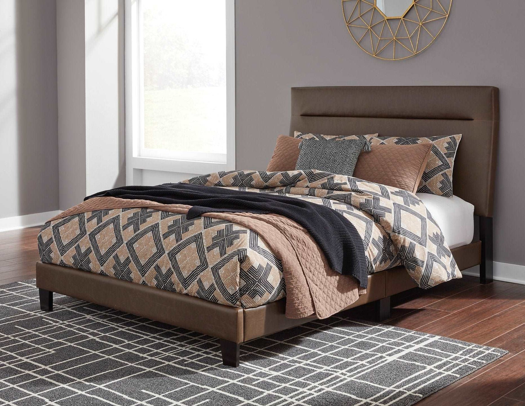 Adelloni Upholstered Bed - Half Price Furniture