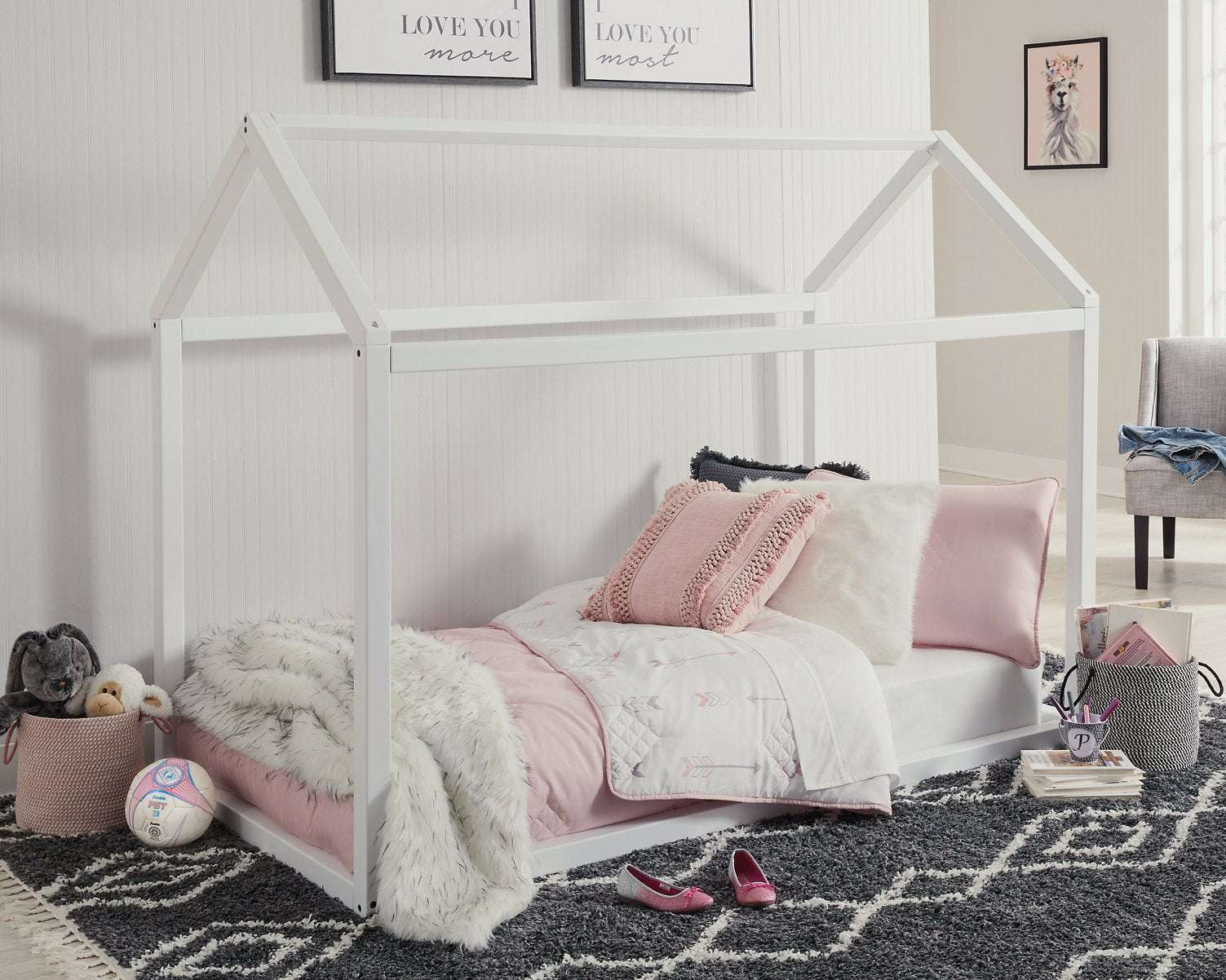 Flannibrook House Bed Frame - Half Price Furniture