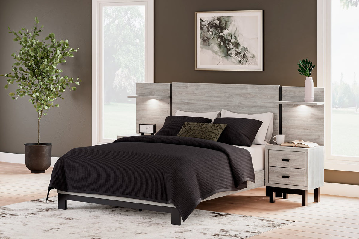 Vessalli Bed with Extensions  Half Price Furniture