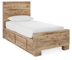 Hyanna Bed with 1 Side Storage - Half Price Furniture