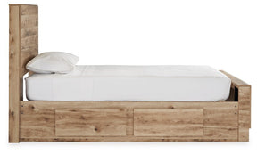 Hyanna Bed with 1 Side Storage - Half Price Furniture