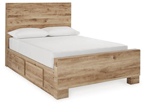 Hyanna Bed with 1 Side Storage Half Price Furniture