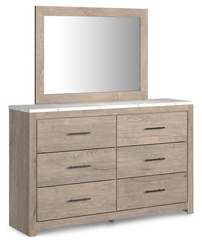 Senniberg Dresser and Mirror Half Price Furniture