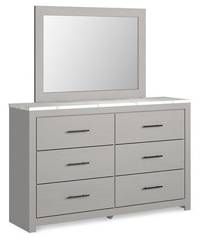 Cottonburg Dresser and Mirror Half Price Furniture